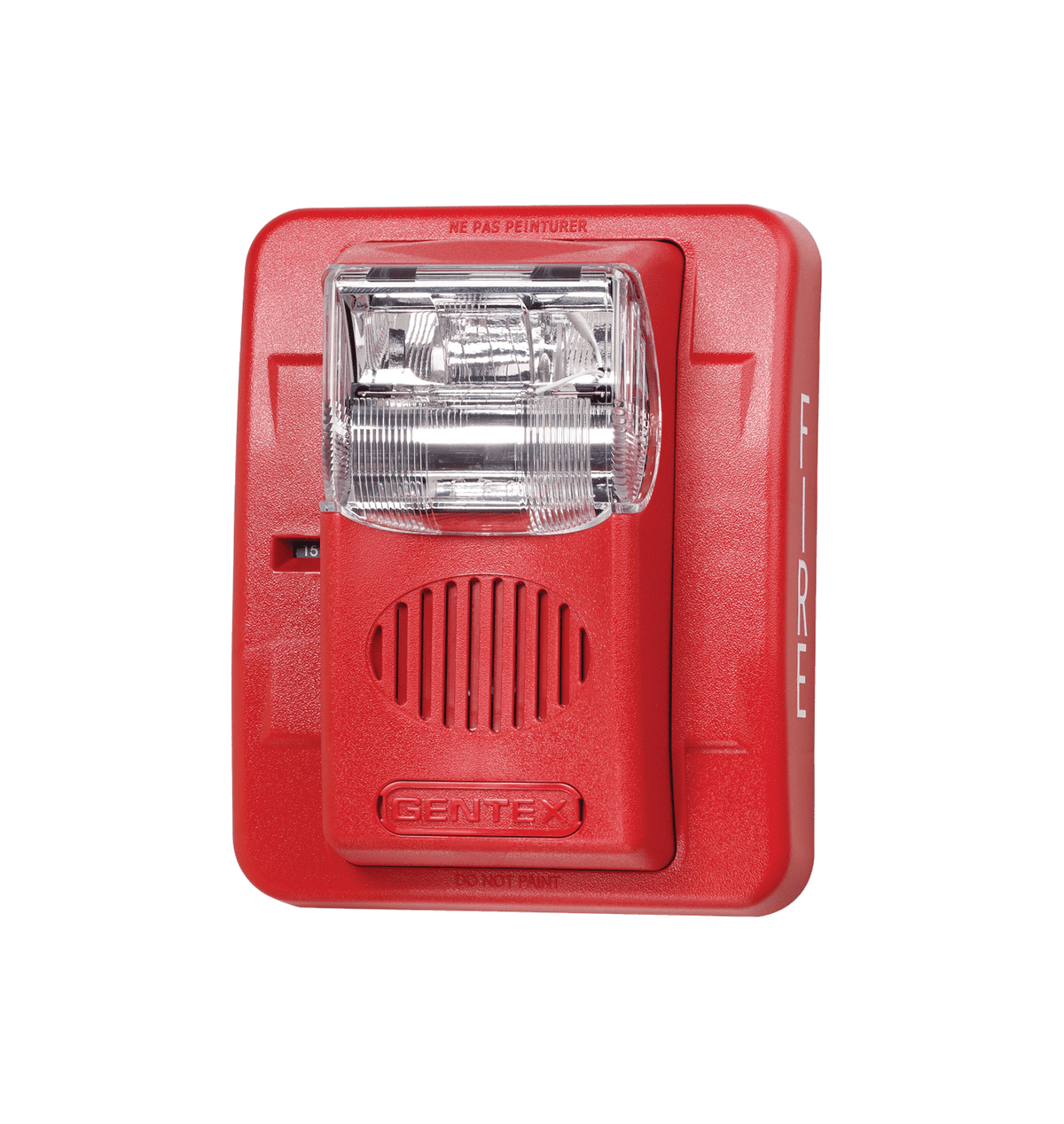 GENTEX GEC3-24WR SELECTABLE CANDELA HORN STROBE